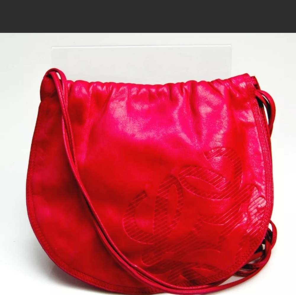🥳HPx2🥳Loewe Designer Rare Dark Pink Shoulder Tote Satchel Bag